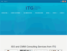 Tablet Screenshot of isoconsultingsolutions.com